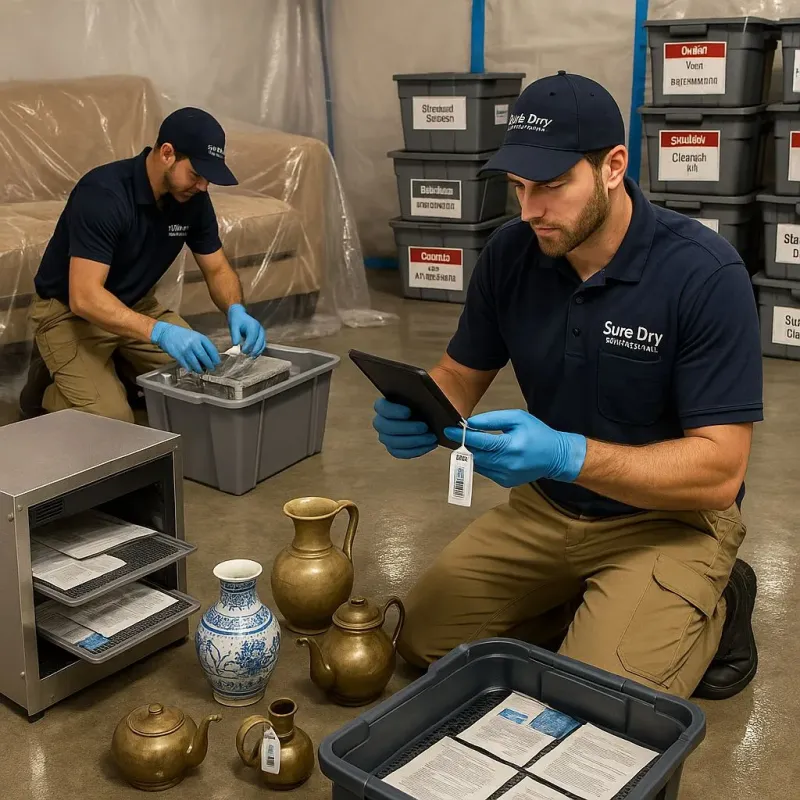 Content Protection and Restoration process in Saint Charles Parish, LA