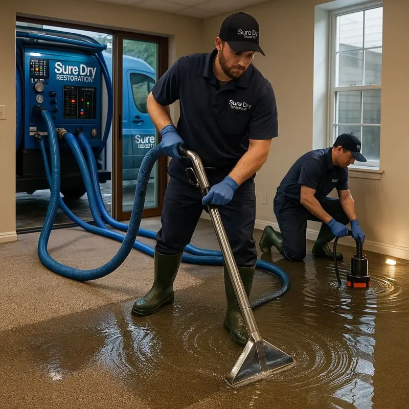 Water Extraction and Removal process in Saint Charles Parish, LA